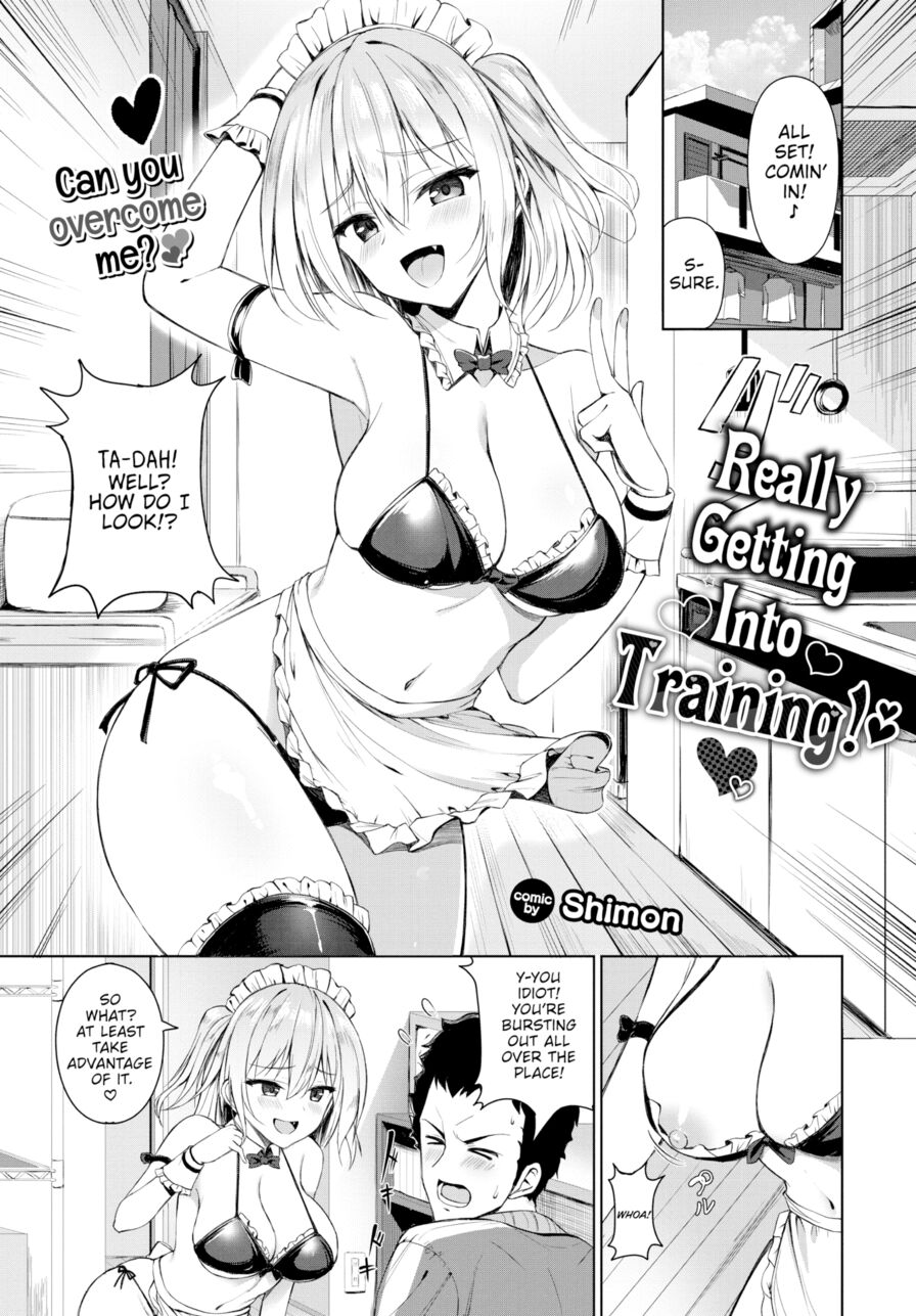 [Shimon] Really Getting Into Training! ❤ (Comic Bavel 2024-11)