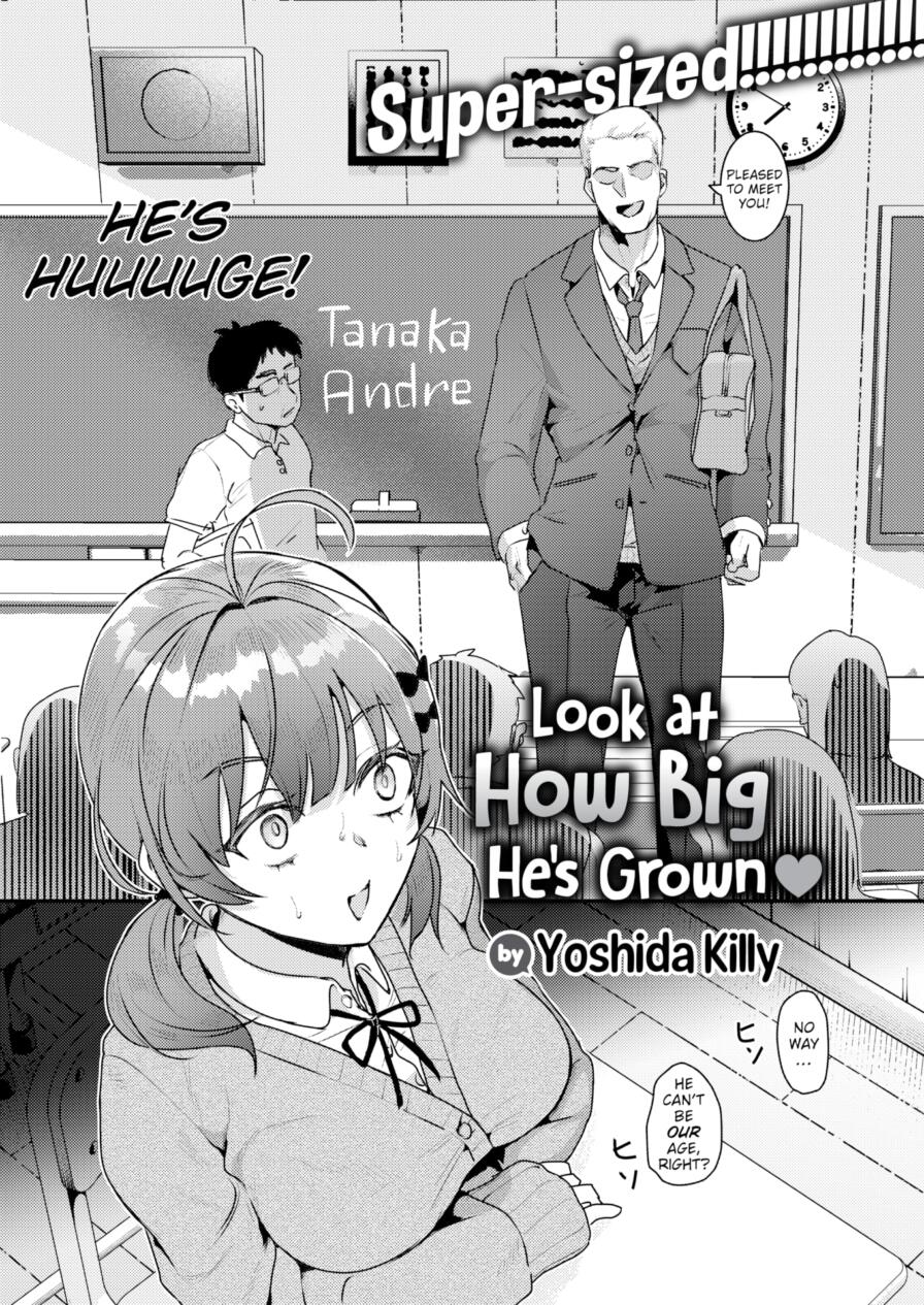 [Yoshida Killy] Look at How Big He's Grown (Comic Kairakuten 2024-12)