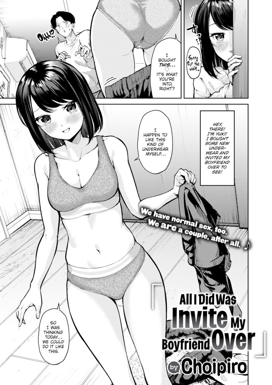 [Choipiro] All I Did Was Invite My Boyfriend Over (Weekly Kairakuten 2024-12)