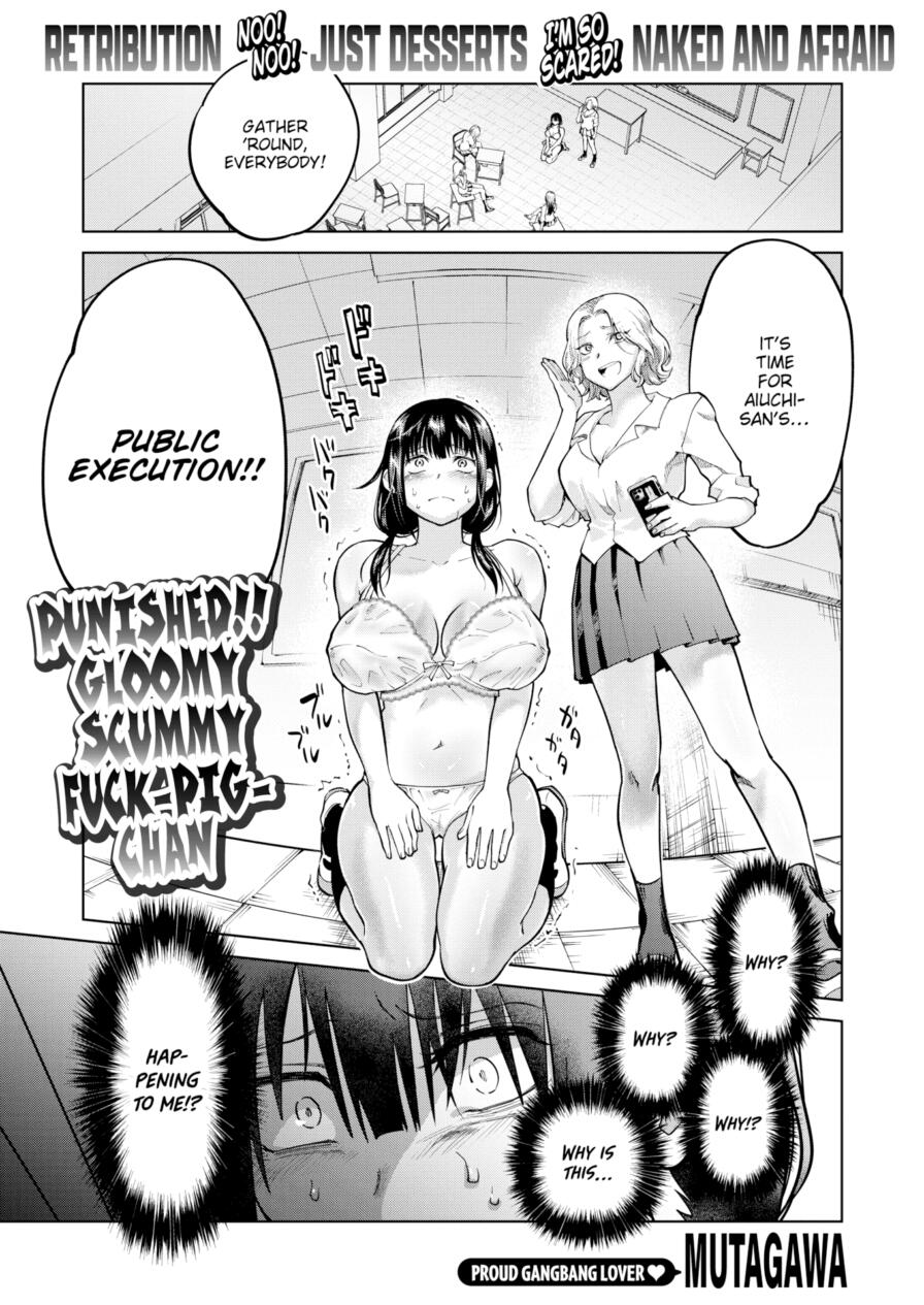 [Mutagawa] Punished!! Gloomy Scummy Fuck-Pig-chan ❤ (Comic Kairakuten BEAST 2025-05)