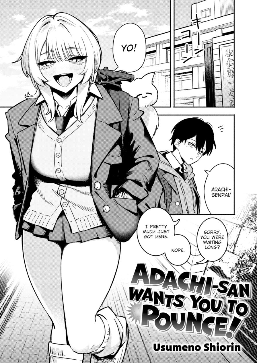 [Usumeno Shiorin] Adachi-san Wants You to Pounce! (Comic Kairakuten 2026-07)