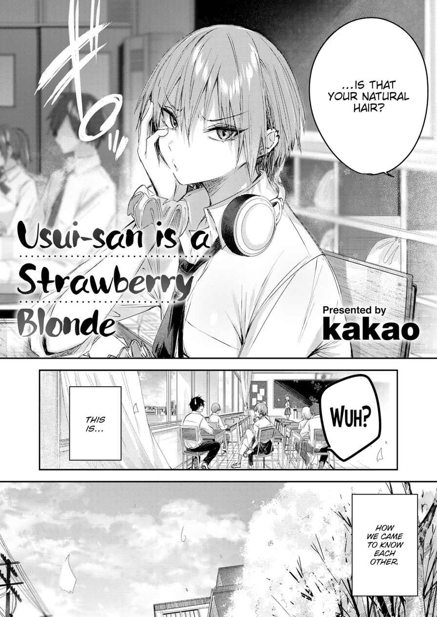 [kakao] Usui-san is a Strawberry Blonde (Comic Kairakuten BEAST 2023-11)