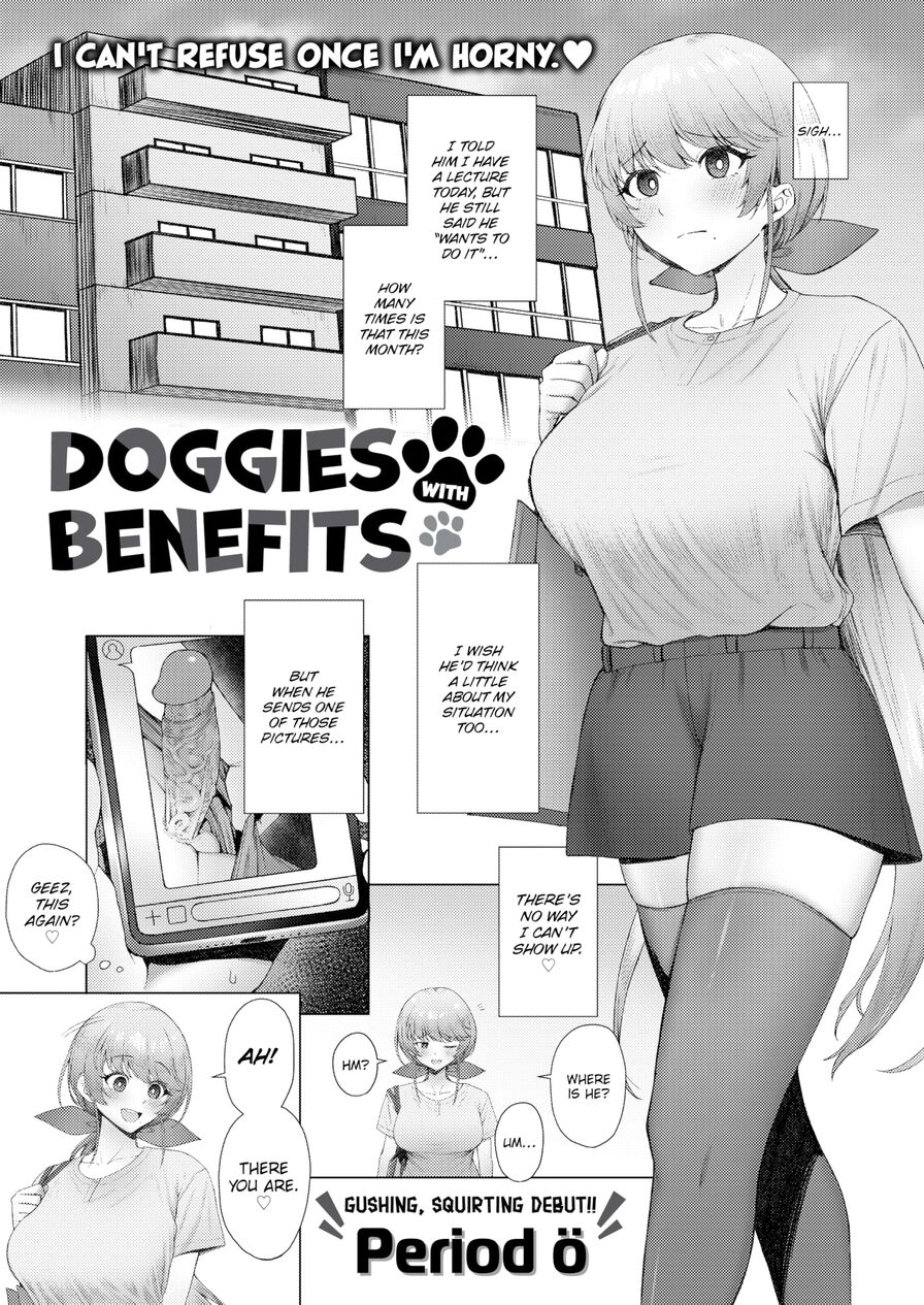 [Period ö] Doggies With Benefits (Comic Kairakuten 2024-01)