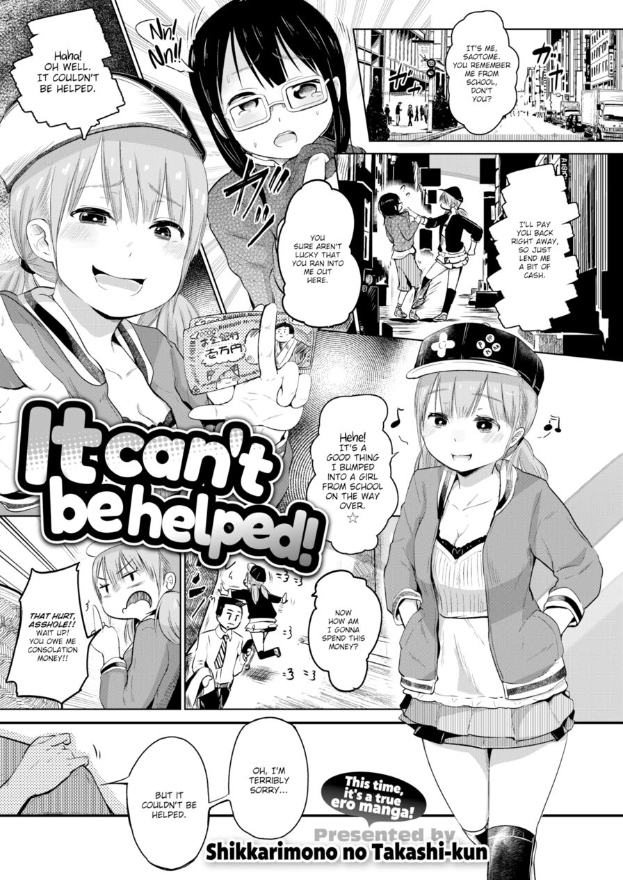 [Shikkarimono no Takashi-kun] It Can't Be Helped! (Comic X-Eros #50)