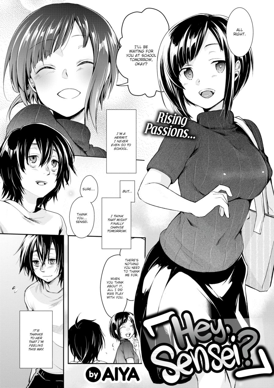 [Aiya] Hey, Sensei? (Comic Kairakuten 2018-01)