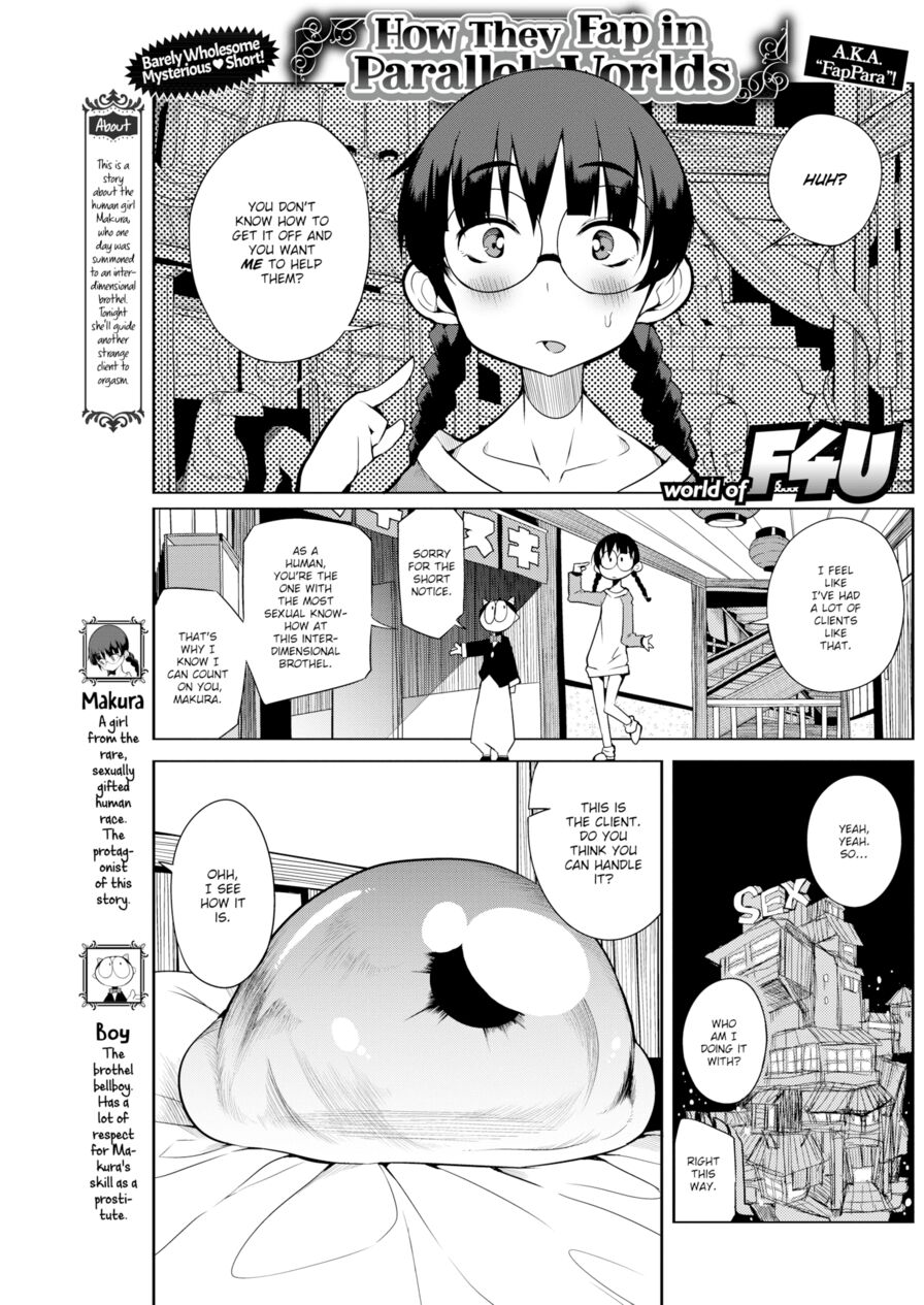 [F4U] How They Fap in Parallel Worlds Ch.1 (Comic Kairakuten 2018-01)