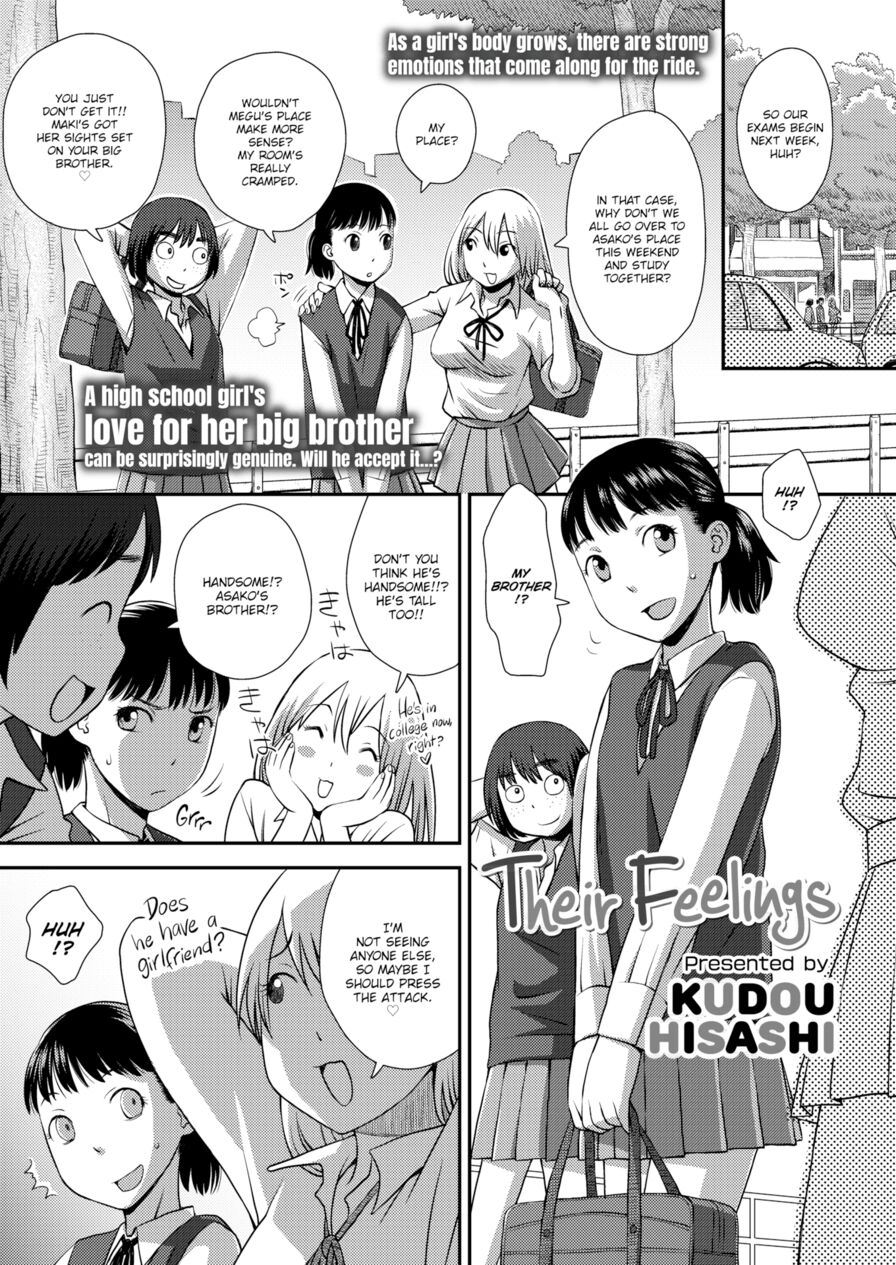 [Kudou Hisashi] Their Feelings (Comic Koh Vol.1)