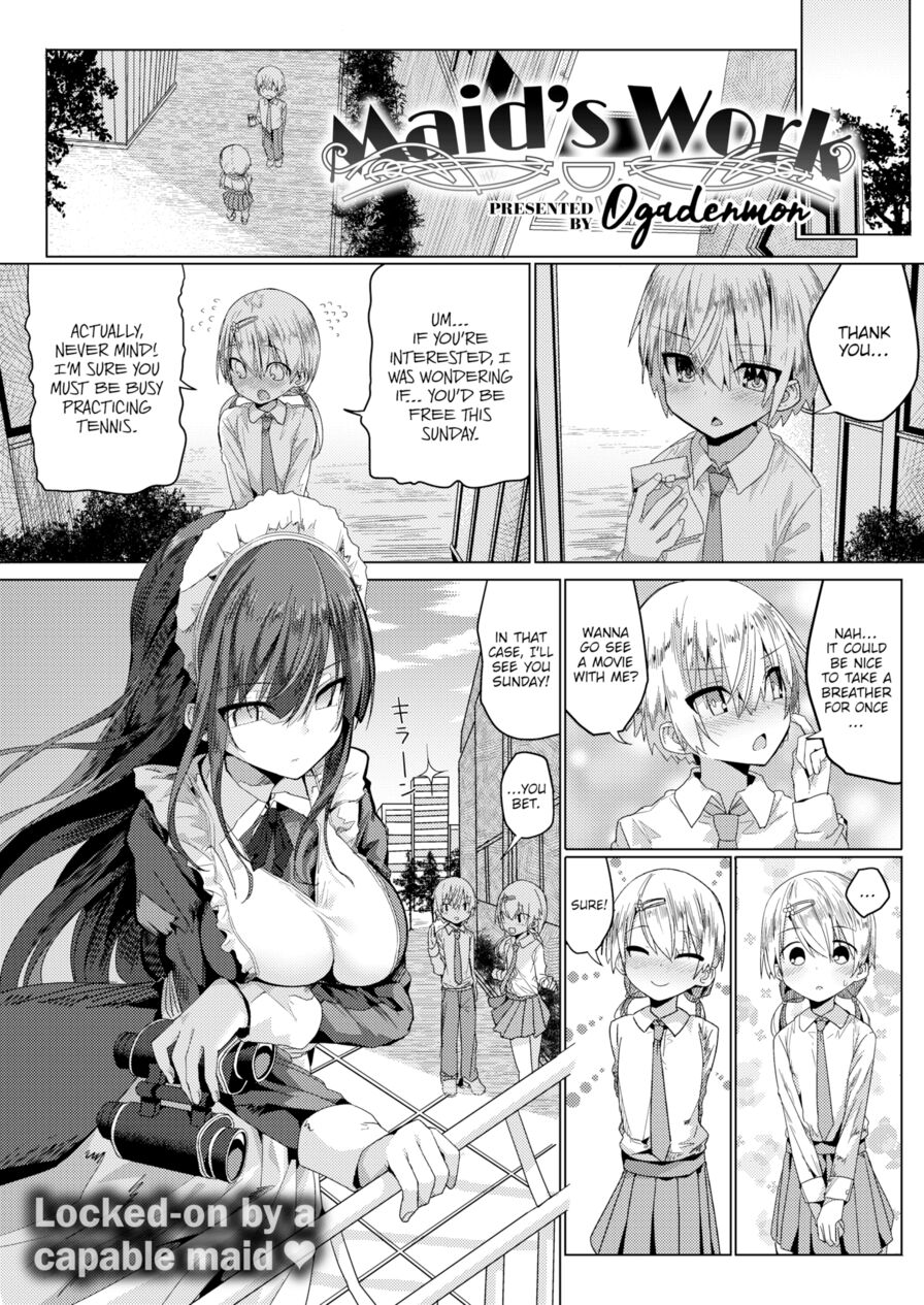 [Ogadenmon] Maid's Work (Comic Kairakuten 2018-05)