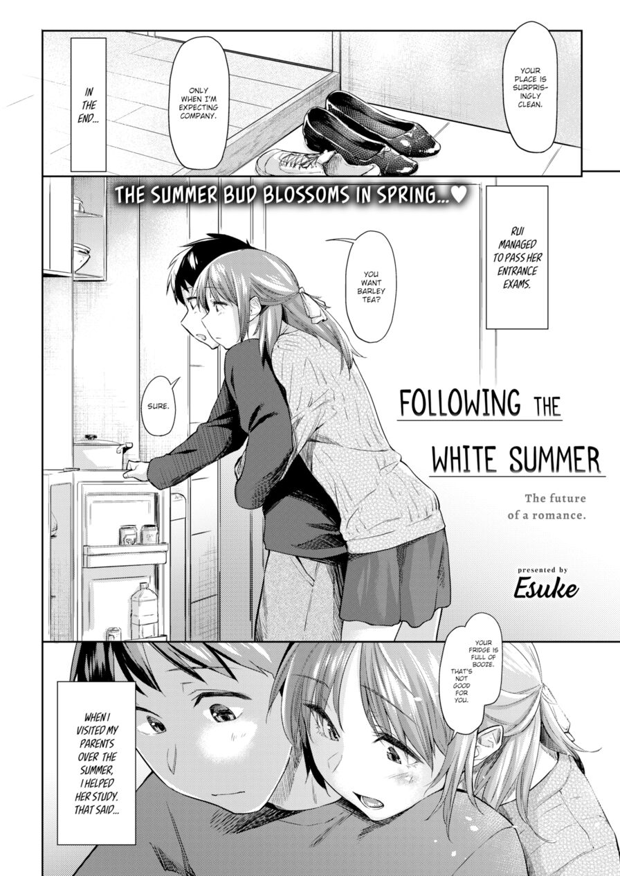 [Esuke] Following the White Summer (Comic Kairakuten 2018-05)
