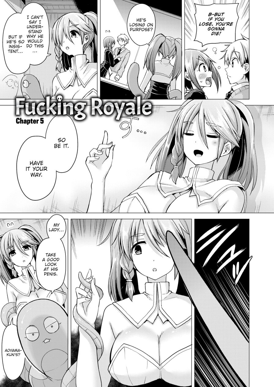 [Sakurazari Hotori] Fucking Royale Ch.5 (Weekly Kairakuten 2020-05)