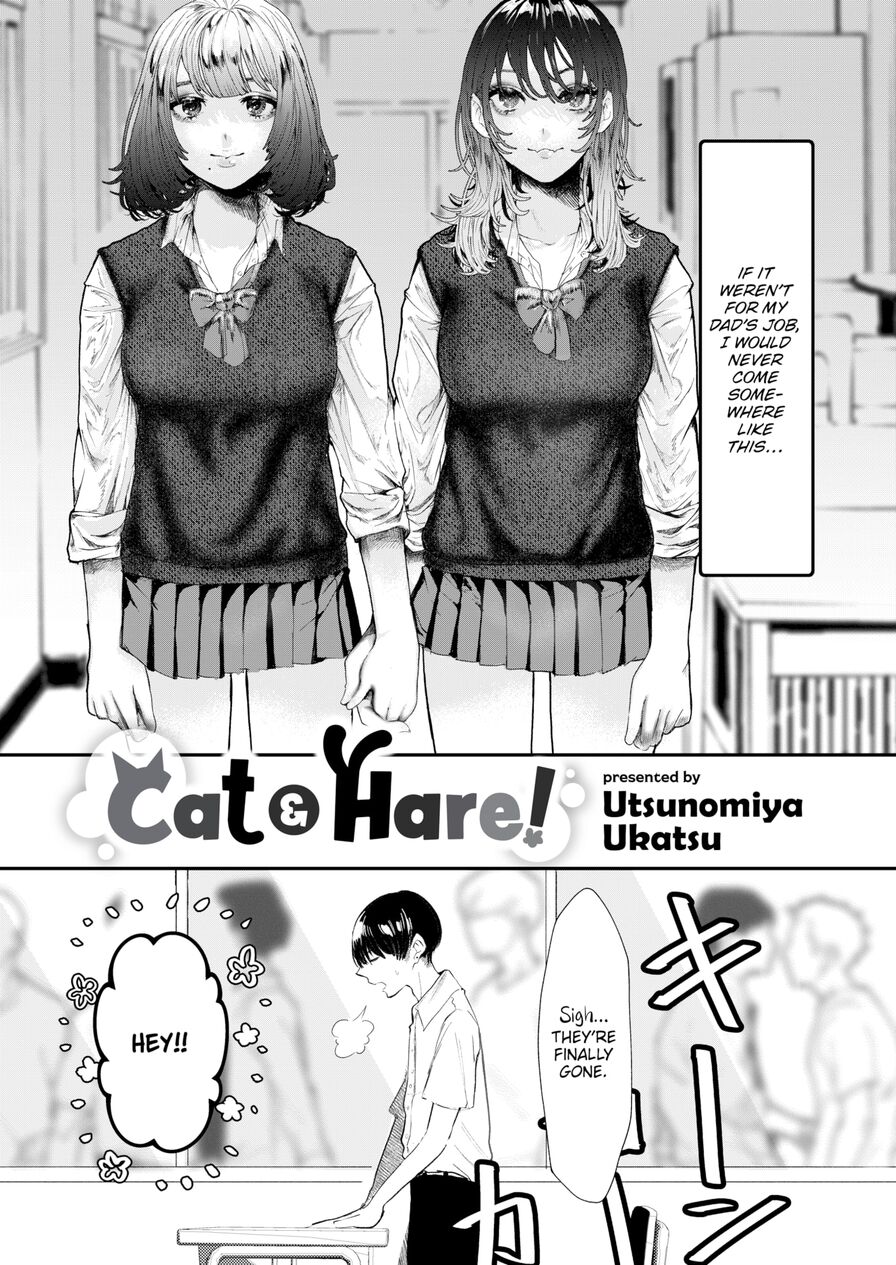 [Utsunomiya Ukatsu] Cat & Hare! (Comic Kairakuten 2021-10)