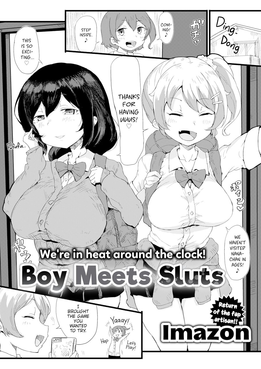 [Imazon] Boy Meets Sluts (Comic X-Eros #94)