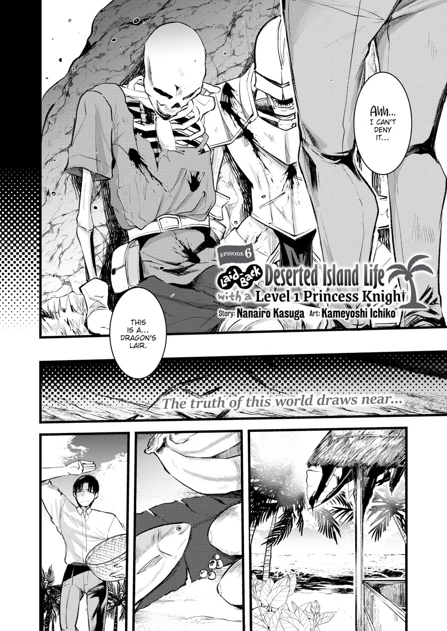 [Kameyoshi Ichiko] Laid-Back Deserted Island Life With a Level 1 Princess Knight - Episode 6 (Isekairakuten Vol.7)