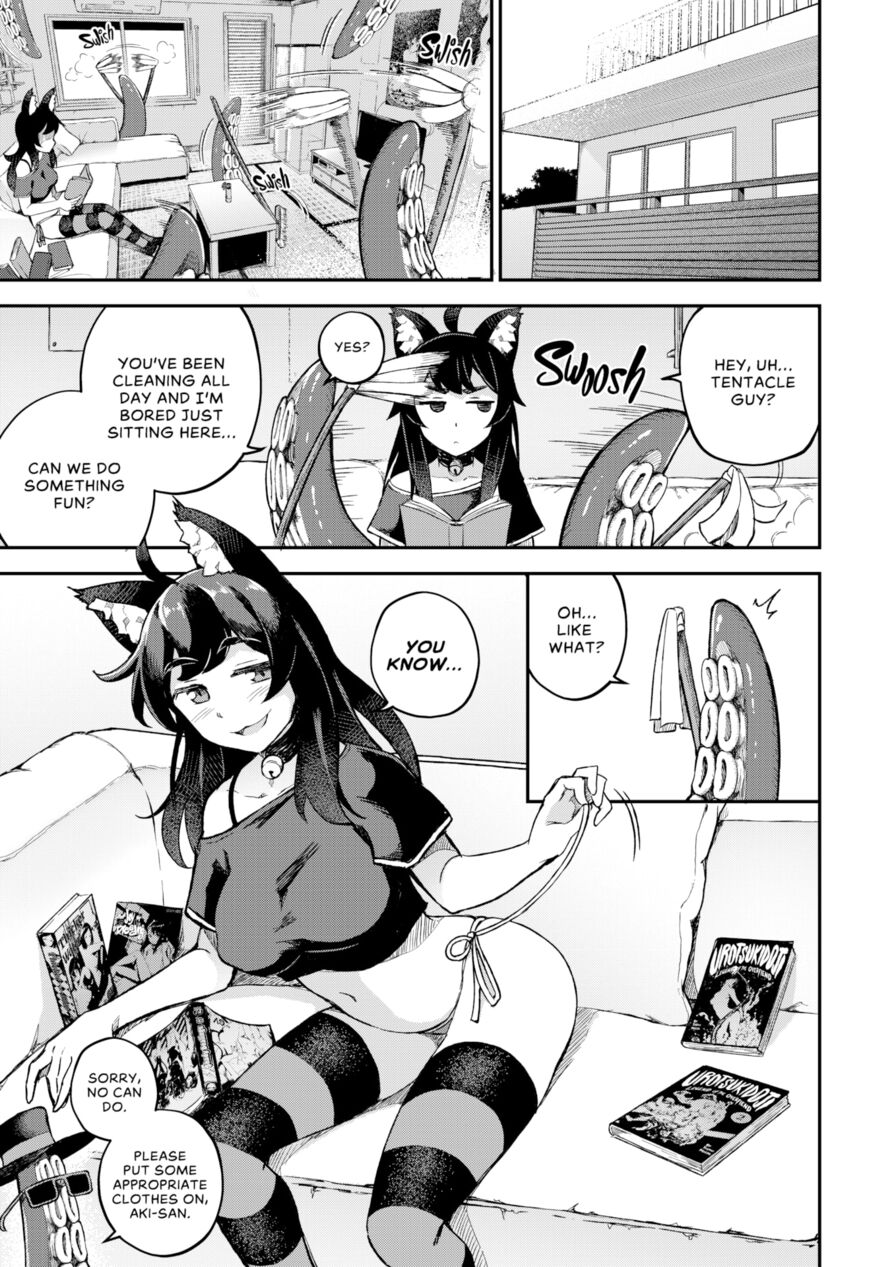 [gy] My Housemaid is a Tentacle Monster Chapter 2 (FAKKU Original)