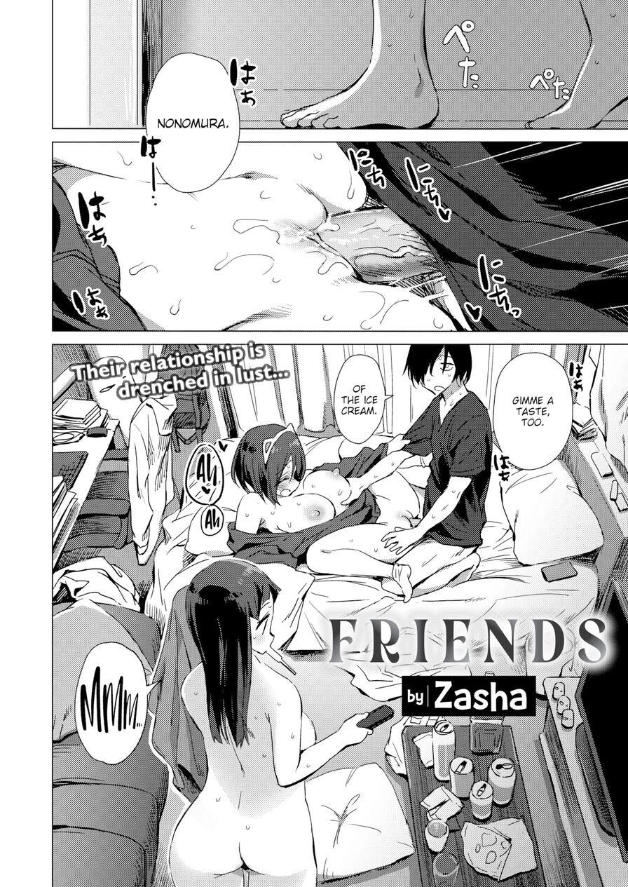[Zasha] Friends (Comic X-Eros #97)