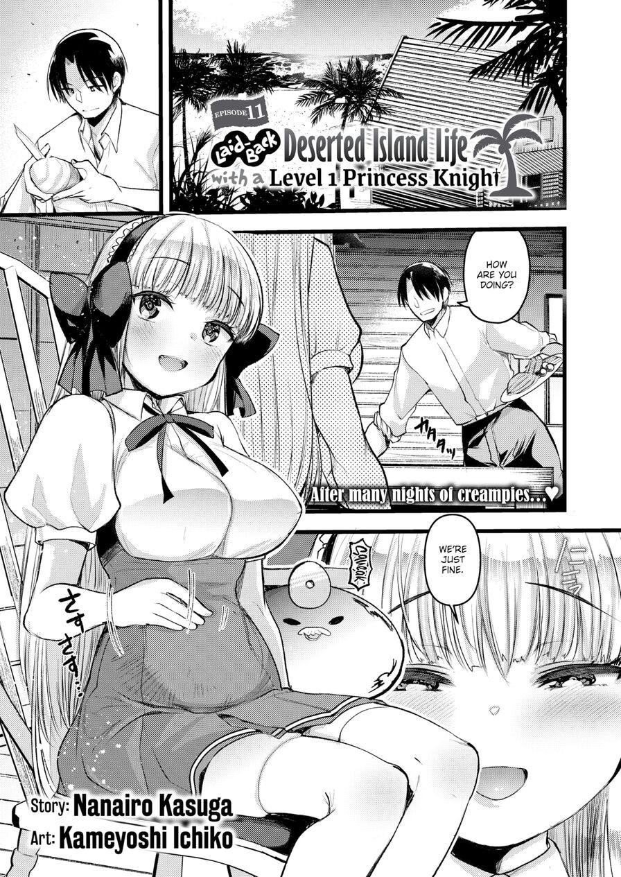[Kameyoshi Ichiko] Laid-Back Deserted Island Life With a Level 1 Princess Knight - Episode 11 (Isekairakuten Vol.13)
