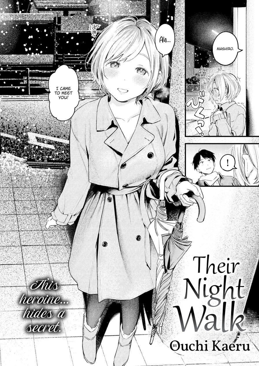 [Ouchi Kaeru] Their Night Walk (Comic Kairakuten 2023-02)